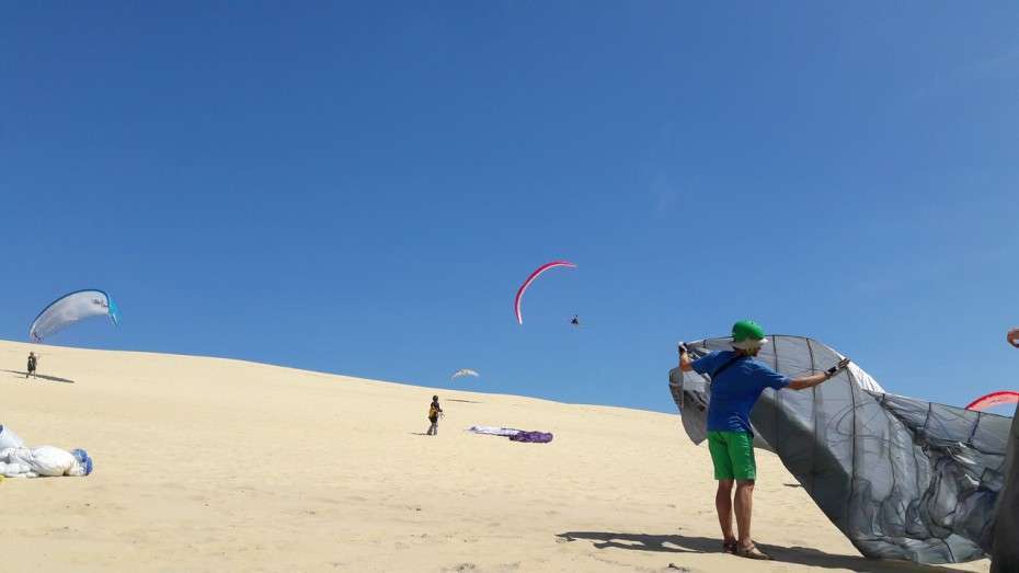 stage soaring parapente dune du pyla